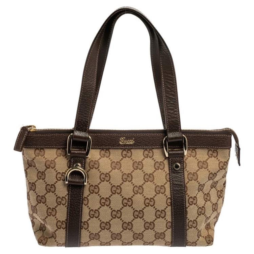 Gucci Canvas Abbey Tote